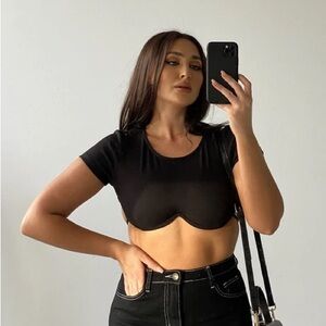 NWOT Princess Polly Becca Short Sleeve Top